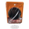 TEKNOS Mini Ceramic Fan Heater, 300W, Orange, TS-321