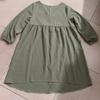 Autumn Solid Cotton and Linen Casual Shirt Women V-neck Pleated Lantern Sleeve Plus Size Blouse Women Tops Fashion Elegant Vintage Lady Shirts 24688