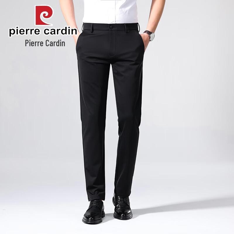 Pierre Cardin Men s Spring/Summer Straight Fit Business Casual Trousers 31