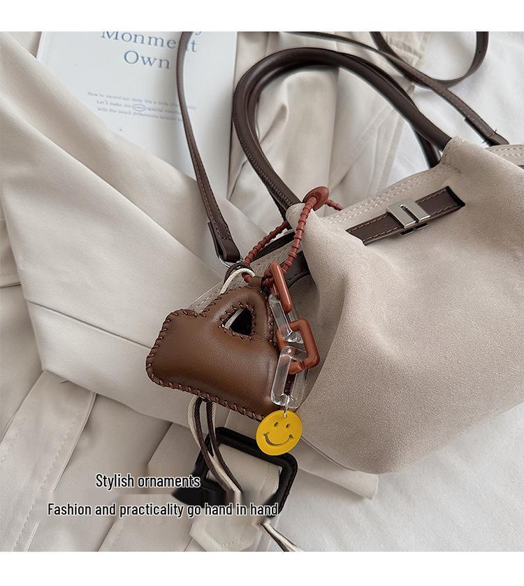 Niche Versatile Crossbody Work Bag - Retro Pleated Women's Handbag, New Fashion 2025