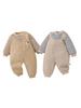 Winter Warmth 120g Pure Cotton Newborn Bodysuit - Outdoor Baby Romper