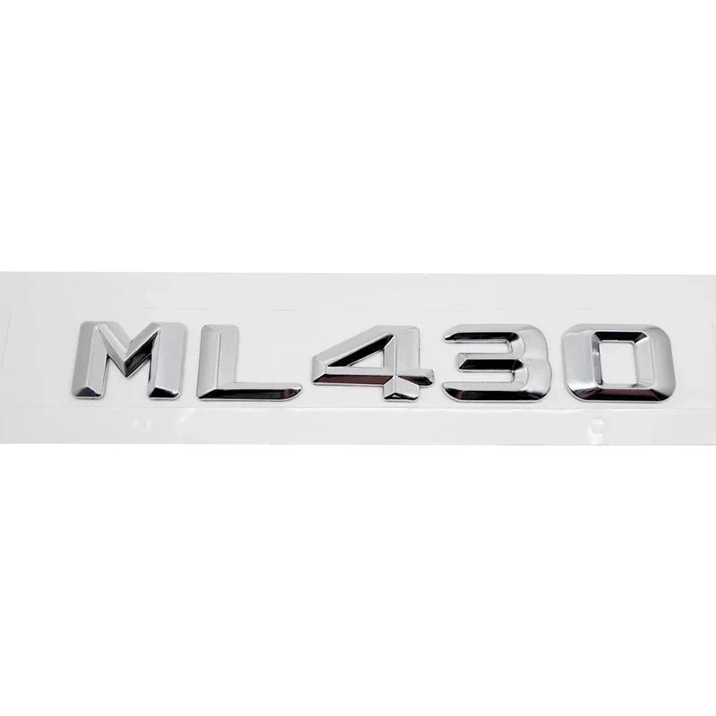 3D Car Rear Trunk Letters Stickers Decal Accessories for Mercedes Benz Old Style ML55 ML63 ML250 ML300 ML320 ML350 ML400 ML430