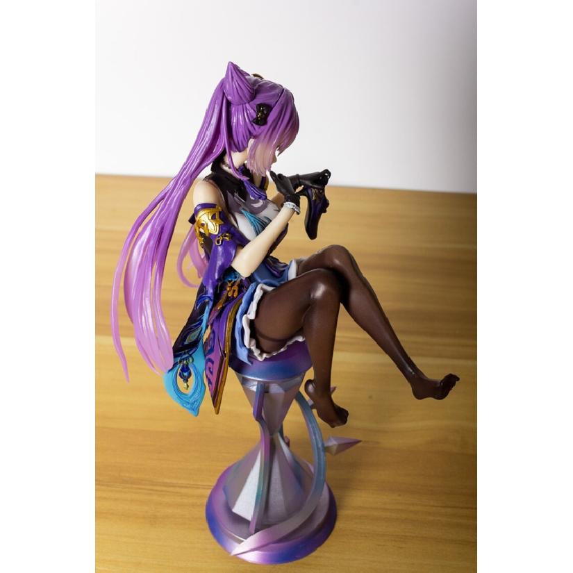 Genshin Impact Keqing PVC Figure Action Model Collection Toy Gift 8.3'' with Box