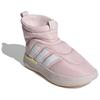 Adidas Adipuff Trendy Fashion Non-Slip Wear-Resistant High-Top Casual Shoes Unisex Casual Shoes Pink JR0072