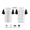 Vlastní sublimační dres pro baseballový tým Tisk jména čísla pruh Hip Hop Sportovní oblečení Baseballový dres Pánský/Dámský/Dětský