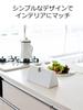 hooyomi Iwatani Materials Poly Bag Case Eye Wrap Case White Eye Wrap Dedicated Case Kitchen Pantry Width x Depth x Height cm Approx. 22.5 9.5 10.8