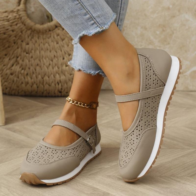 Sandals for Women Casual Summer Flat Large Size Comfortable Round Toe Casual Shoes Spring And Summer Women's Sandals Closed Toe
