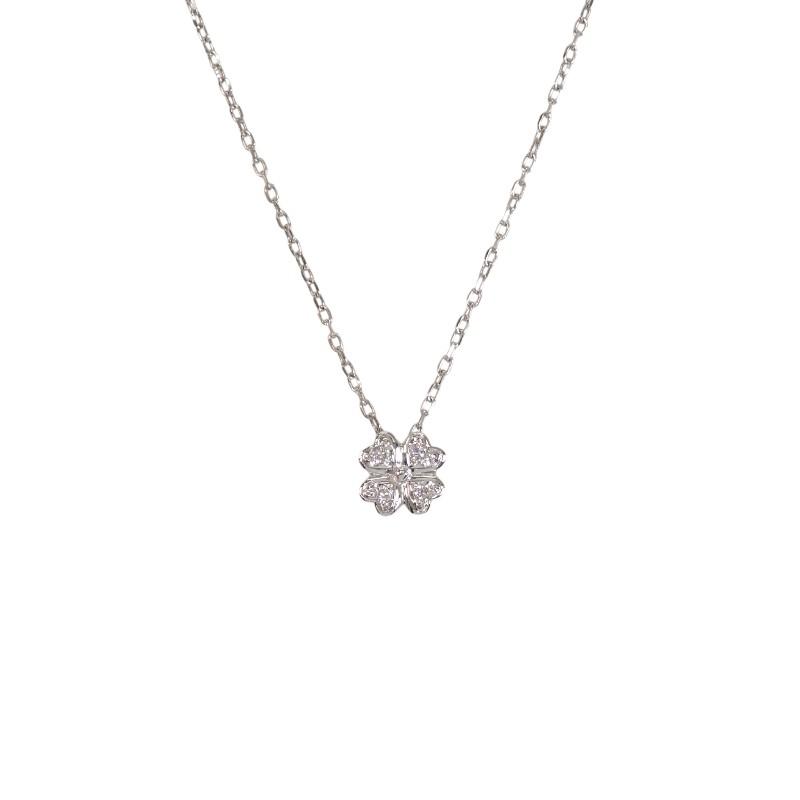 MIKIMOTO  Necklace K18 white gold Women