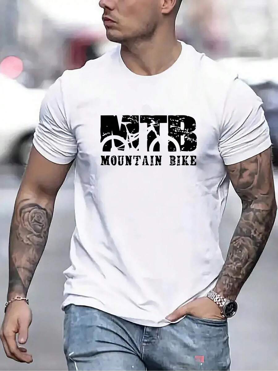 

Unisex S Casual Short-Sleeve T-Shirt With Unique Letter Design S