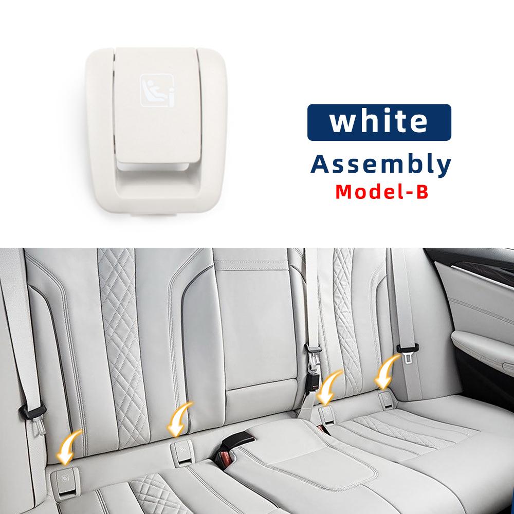 Rear Child Seat Safety ISOFIX Cover Restraint Car Hook Buckle Seat Cover 52207451008 For BMW 5 Series G30