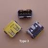 10PCS For Acer ASUS Lenovo Dell Notebook Maintenance Accessories USB 2.0 /3.0 Female Jack Right Angle Connector