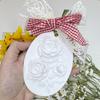 1pcRose Flower Car Air Freshener Hanging Decoration Bathroom Bedroom Wardrobe Flower Aroma Plaster Pendant Diffuser Stone Weddin