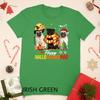 Cute Pug Happy Hallothanksmas Halloween Thanksgiving Xmas Unisex T-shirt