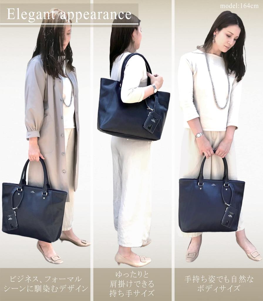 Large Capacity Business Tote Bag for Men and Women, Perfect for Commuting, School, and More, Freestanding Design, B4 Size, PC Storage, Gift Included,