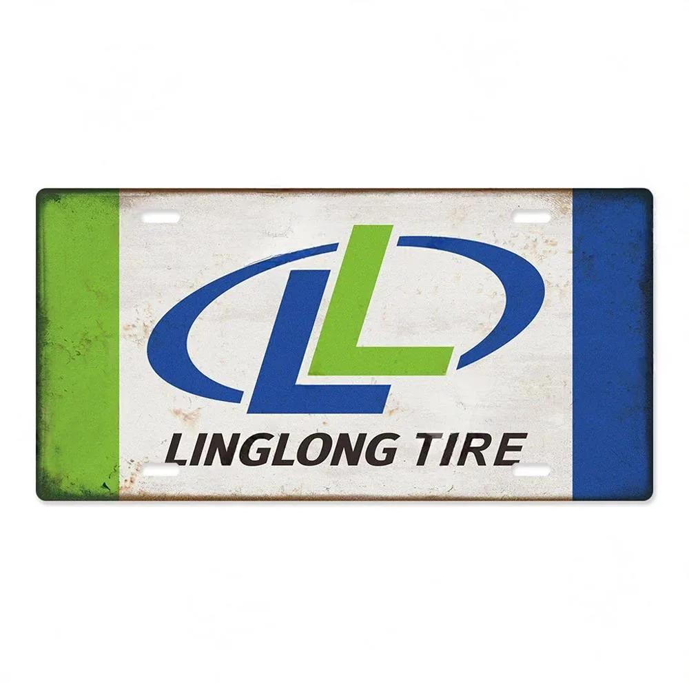 Tire Brand Vintage Metal Posters Signs License Tin Sign Decor Garage Car Repair Shop Wall Plaques Decoration Tinplate Auto Pl