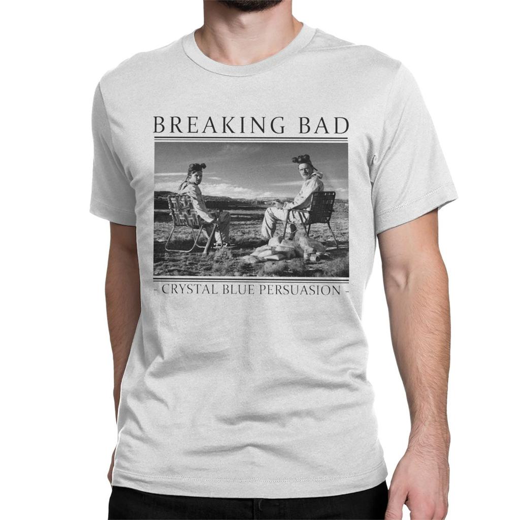 Break-Bad Crystal Blue Persuasion Men Women T Shirt Walter White Jesse Pinkman Unique Tees T-Shirts 100% Cotton Gift Idea Top