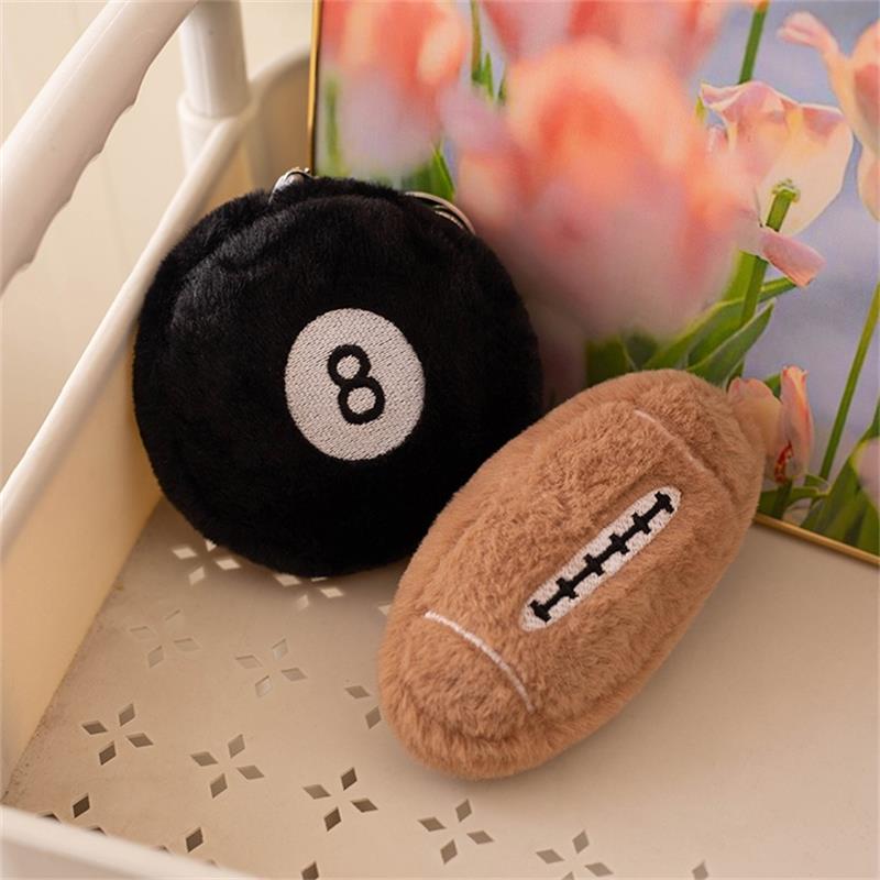 Bola de Futebol Rugby Sinuca Basquete Vôlei Baseball Tênis Boneca de Pelúcia Mascote Brinquedos de Pelúcia Chaveiro Pingentes de Bolsa