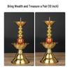 Retro Pure Copper Candlestick for Spring Festival or Weddings