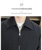 Men's Fashionable Solid Color Lapel Jacket - 2026 Spring New Arrival Trendy Coat