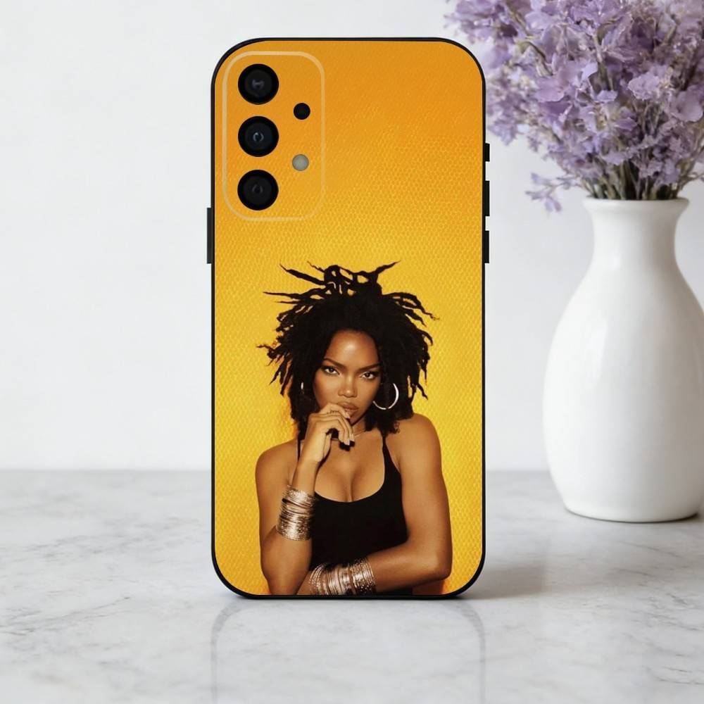 Singer L-Lauryn-N H-Hill-L Phone Case For Samsung Galaxy A73,A72,A71,A70,A53,A52,A51,Others Soft Black Cover