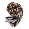 Women S Striped Imitation Cashmere Warm Winter Scarf