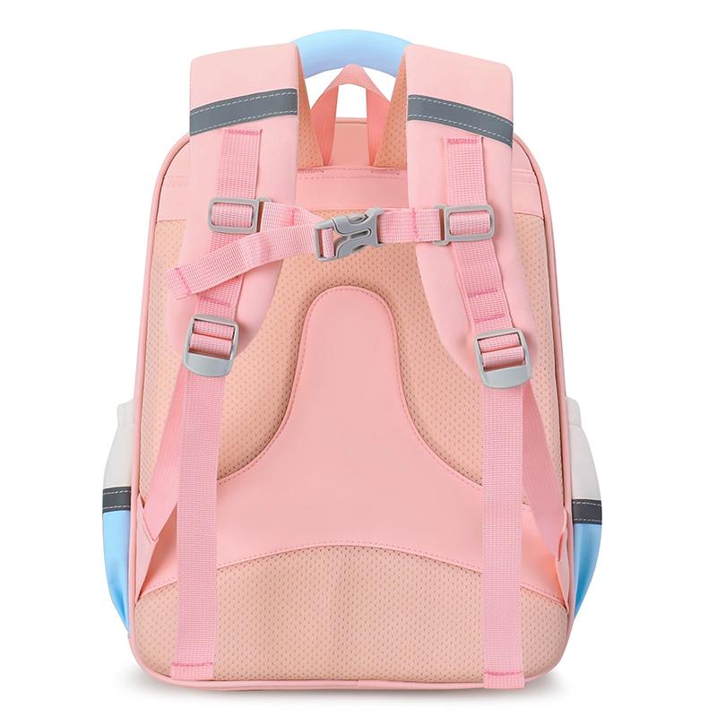 Schoolbag for Primary School Students Grade One and Two Cartoon Color-Matching Backpack for Boys and Girls Children Backpack