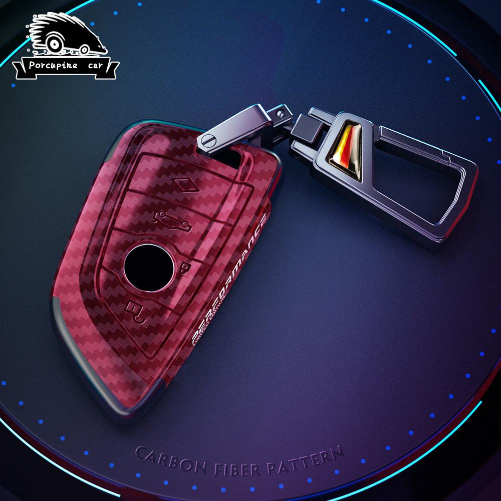 Abs Car Key Case Cover Shell Fob For Bmw X1 X3 X5 X6 X7 G20 G30 G05 F15 F16 1 3 5 7 Series F01 F02 G11 F48 F39 Auto Accessories