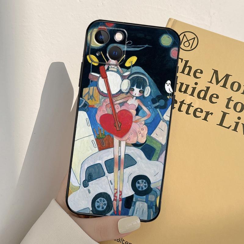

Aya takano Phone Case For iPhone 17 16 15 14 13 11 12 Pro Max mini XR 16e 15 16 Plus 17 Air Full Cover iPhone 17