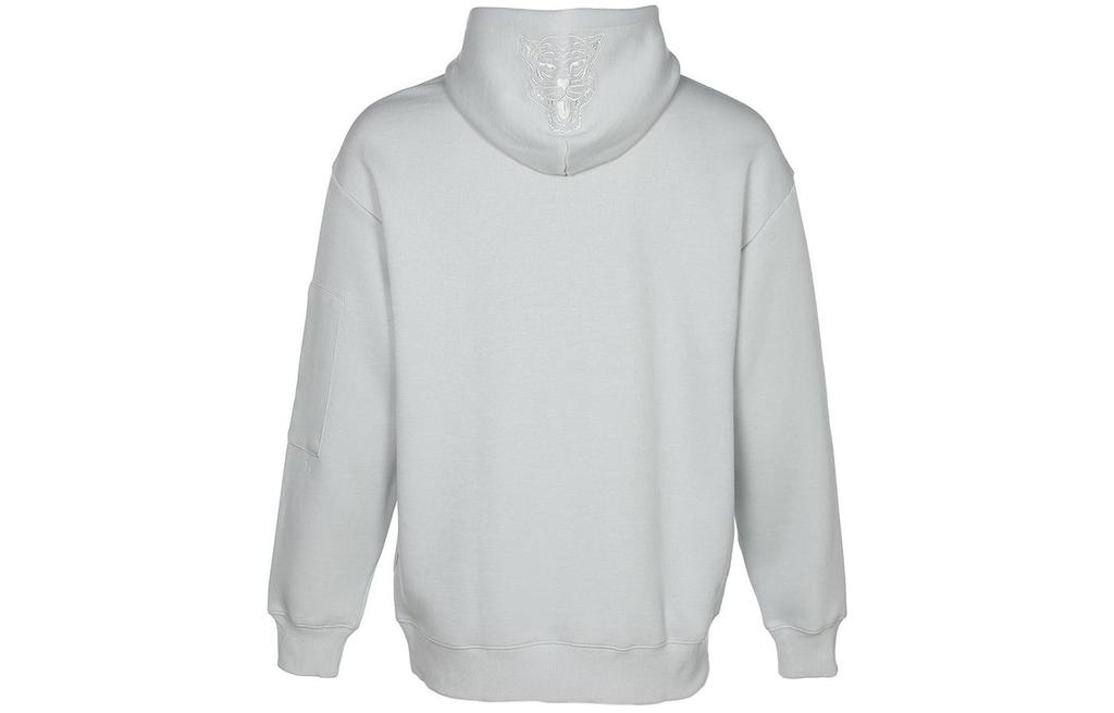 Men's PUMA Sweatshirts Men's Gray Hooded Moderate Regular