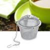2Pcs Stainless Steel Mesh Tea Strainer 6.5cm Spice Infuser Filter Loose Tea Diffuser  For Loose Tea