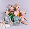 With Clown Clothes Little Mouse Rat Toy Cotton Fabric Stuffed Animal Toy Room Decor