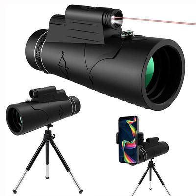 Milin Monocular Telescope with Phone Adapter and Tripod