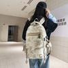 Large capacity schoolbag male college students Korean version ins style leisure travel backpack female high school students class backpack tide