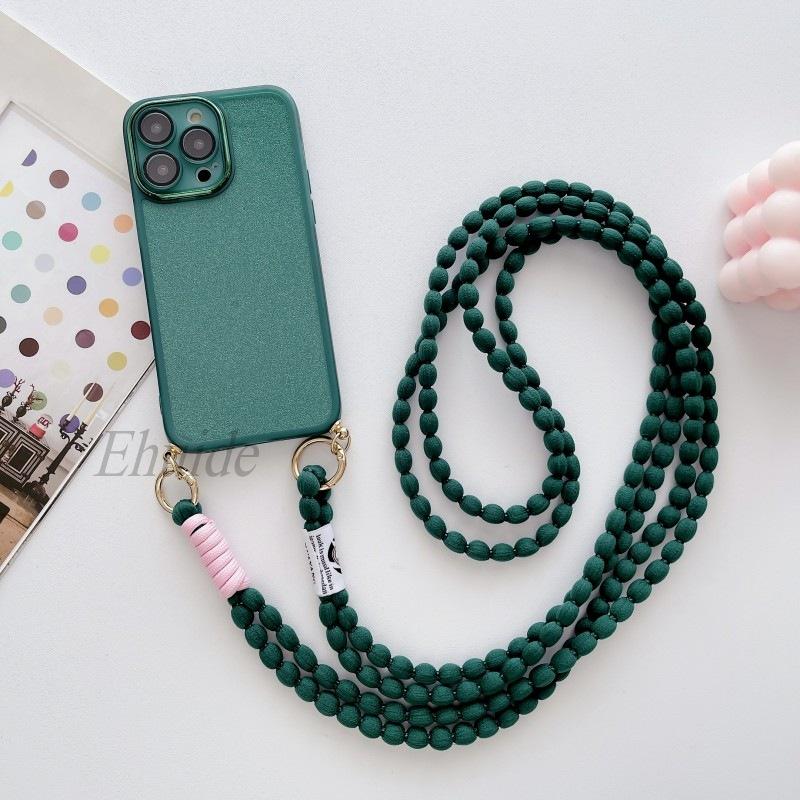 

Crossbody Strap Case For Samsung Galaxy S24 Ultra S21 S25 S23 FE S22 Plus A16 A56 A55 A15 Glitter Neck Plush Lanyard Rope Cover A55 5G&Case & Strap