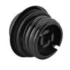 Black Motorcycle Reservoir Fuel Tank Gas Cap for Touring