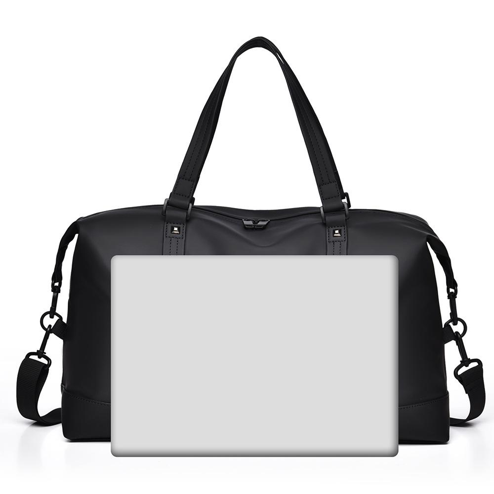 

New travel bag, fashionable and simple, high-end yoga fitness bag, large-capacity wet and dry separation sports bag Below 20L серый