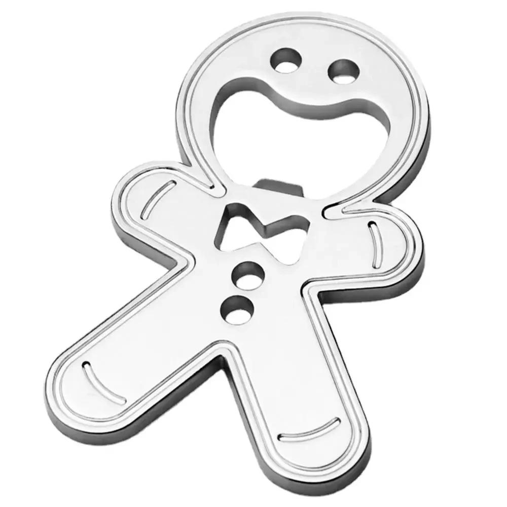 Stainless Steel Magnetic Bottle Opener Fridge Soda Glass Cap Remover Kitchen Metal Beer Bar Tool