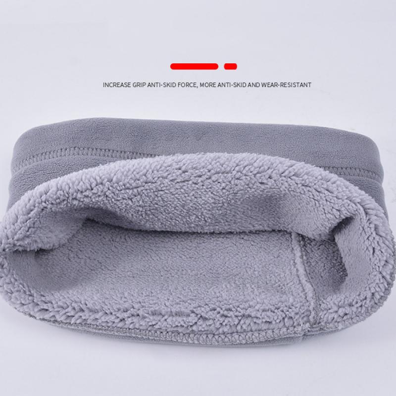 Ensemble Bonnet Hiver Enfant 2 Pièces Doublure Peluche Oreilles Chaudes Cou Bonnets Écharpe Costume Chapeau Enfant pour Filles Garçons Accessoires 8-15A