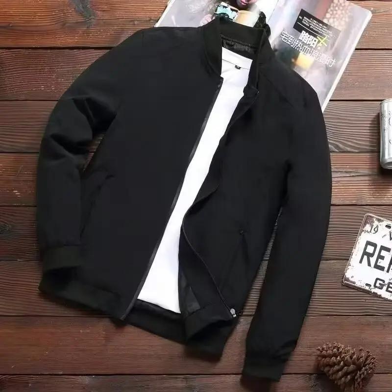 

Trendy High-end Men s Jacket New Model Casual Fashionable Top Layer Hollow Sleeve Loose Fit Border Collar Thickened XL