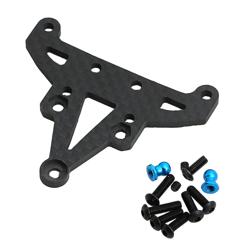 Steering Rack, Carbon   Second Floor Plate Steering Mount Holder Replacement for   XV01 XV-01 1Celsius10 Remote Control Car Upgrade Parts