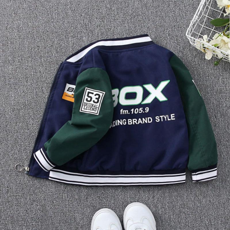 Autumn Jacket Baseball Suit Clothes for Teen Quilted Coats Cotton Jacket Children's Bomber Tiny Kids Jackets Girl Boy