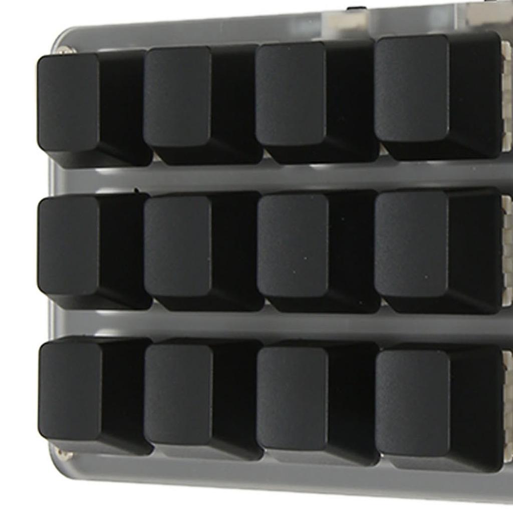 12 tasten 3 Knopf Mechanische Tastatur Rot Schalter Wasserdicht Staubdicht Volumen Control Multifunktionale