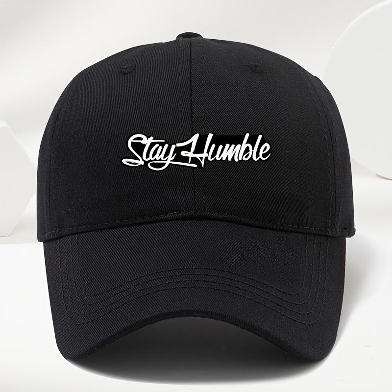 Men's StayHumble Baseball Cap | Soft Breathable Sweat-Absorbent Adjustable Hat for Outdoor Sports & Casual