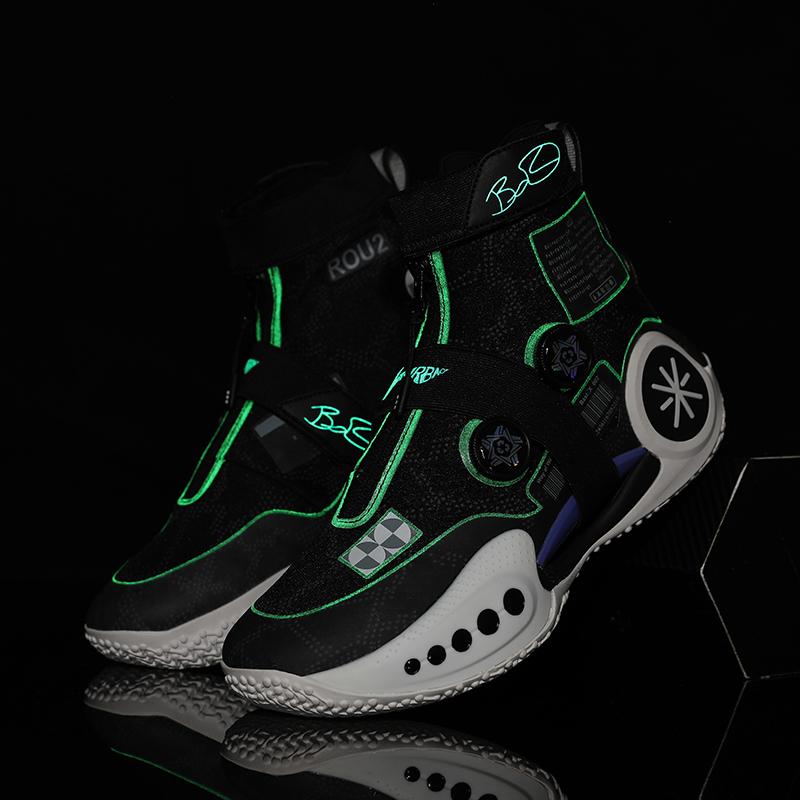 Pánské basketbalové boty Prodyšné odpružení Protiskluzové Odolné Běžecké boty Gymnastický trénink Atletické basketbalové tenisky pro ženy