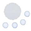 Sous-verres Moule en Résine Moule Rond en Silicone Ornement de Table DIY Artisanat DIY