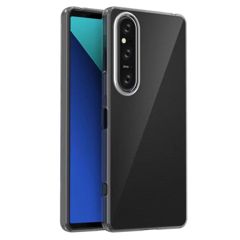 For Sony Xperia 1 VI Case Soft TPU Watermark-Free Transparent Phone Cover