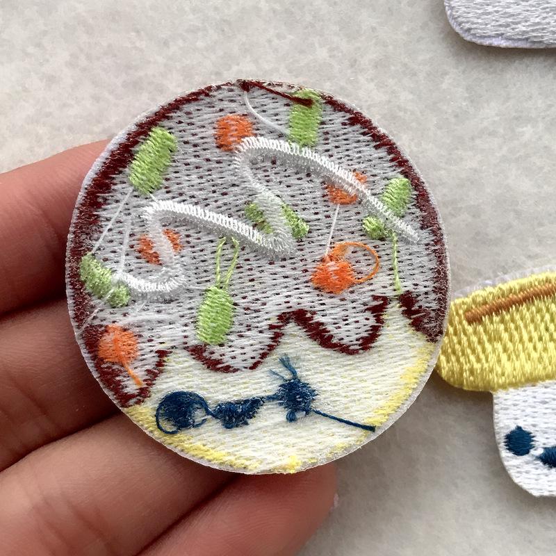 Creative Embroidery Cloth Patch for DIY Clothing Decor