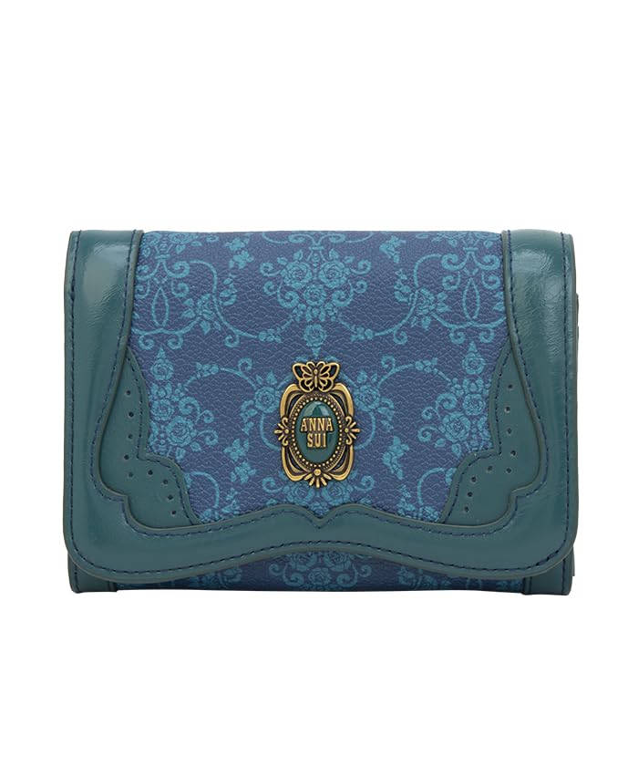 

Двойной кошелек Libre Navy [Anna Sui] тёмно-синий