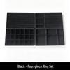 Schmuckaufbewahrungsbox & Schreibtisch-Organizer für Make-up, Ohrringe, Armbänder, Ringe