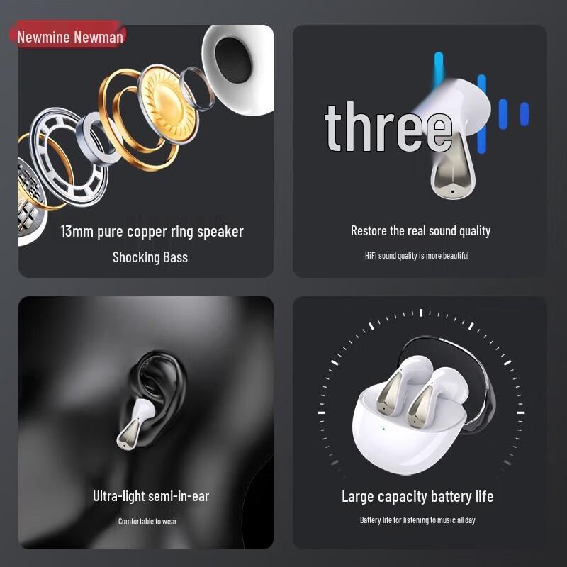 Newman H61 TWS Wireless Bluetooth Earbuds